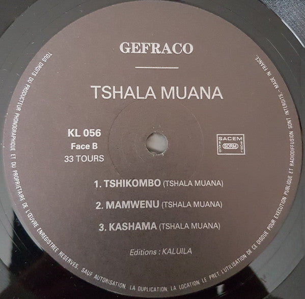 Tshala Muana : Tshala Muana (LP, Album)