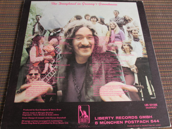 Bonzo Dog Doo-Dah Band : The Doughnut In Granny's Greenhouse (LP, Album)