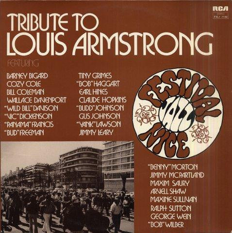 Various : Tribute to Louis Armstrong (LP, Comp)