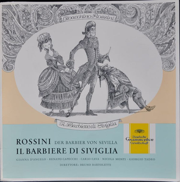 Gioacchino Rossini, Gianna D'Angelo, Renato Capecchi, Nicola Monti, Giorgio Tadeo, Symphonie-Orchester Des Bayerischen Rundfunks, Bruno Bartoletti : Il Barbiere Di Siviglia (3xLP, Mono + Box)