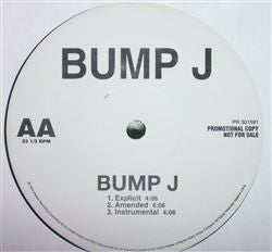 Bump J : On The Run / Bump J (12", Promo)