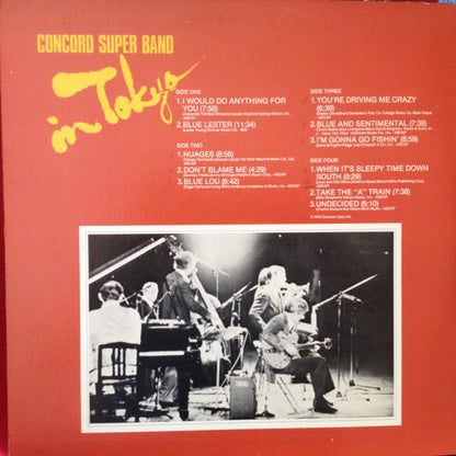 Concord Super Band : In Tokyo (2xLP, Album, Gat)