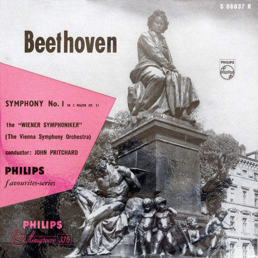 Ludwig van Beethoven / John Pritchard, Wiener Symphoniker : Symphony No. 1 In C Major Op. 21 (10", Mono)