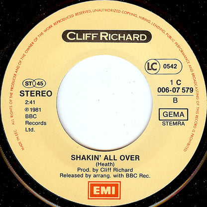 Cliff Richard : Daddy's Home (7", Single)