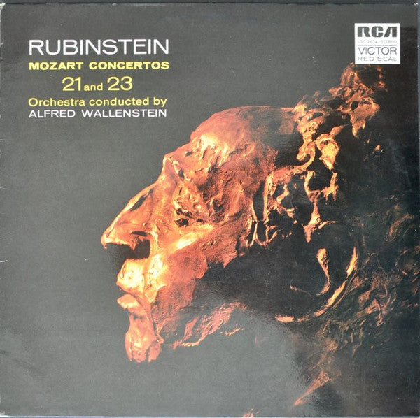 Arthur Rubinstein, Wolfgang Amadeus Mozart, Alfred Wallenstein : Mozart Concertos 21 And 23 (LP, RE)