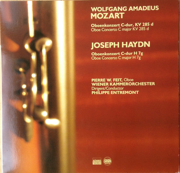 Wolfgang Amadeus Mozart, Joseph Haydn, Pierre W. Feit, Wiener Kammerorchester, Philippe Entremont : Oboenkonzert C-dur, KV 285 d / Oboenkonzert C-dur H 7g (LP, Album)