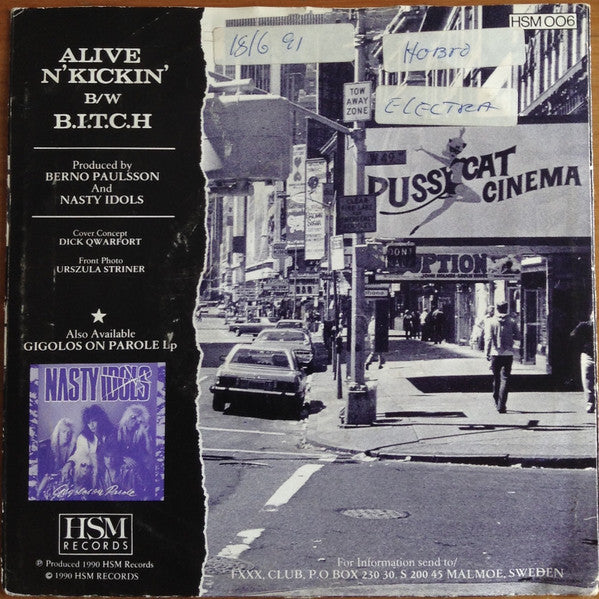 Nasty Idols : Alive N' Kickin' (7", Single)