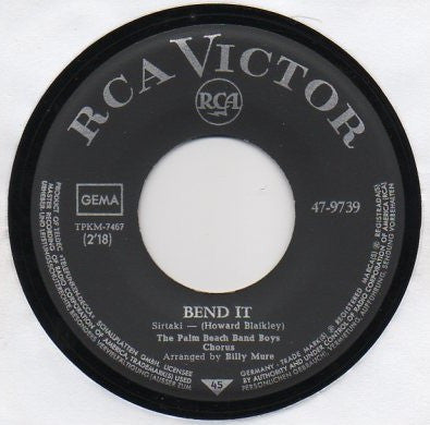 The Palm Beach Band Boys : Winchester Cathedral / Bend It (7", Single)