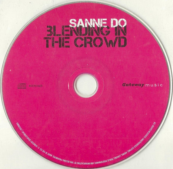 Sanne Donatzky : Blending In The Crowd (CD, Album)