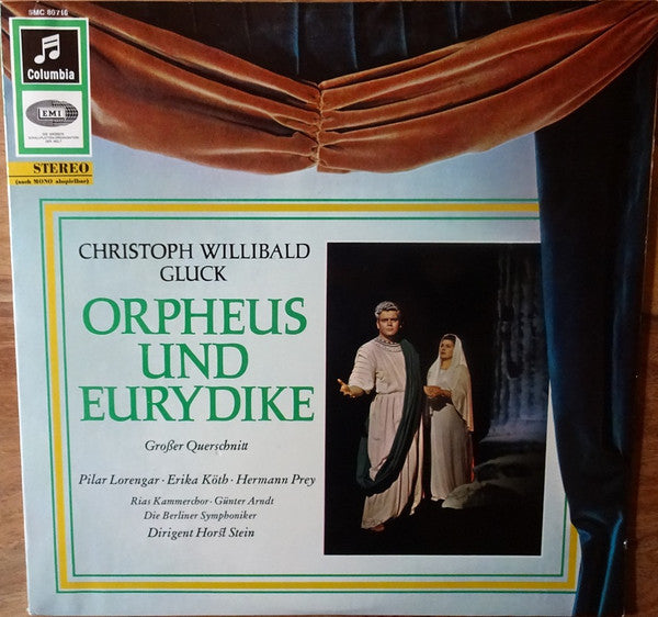 Christoph Willibald Gluck, Pilar Lorengar, Erika Köth, Hermann Prey, RIAS-Kammerchor, Günther Arndt, Berliner Symphoniker : Orpheus Und Eurydike (Großer Querschnitt) (LP, Comp)