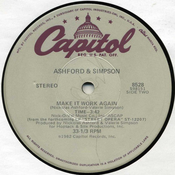 Ashford & Simpson : Street Corner (12")