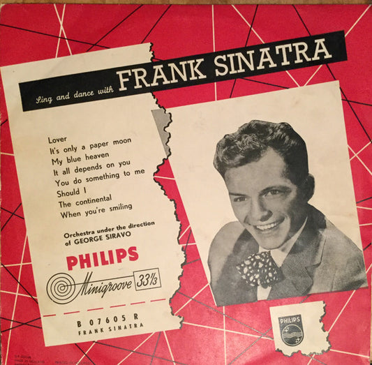 Frank Sinatra : Sing And Dance With Frank Sinatra (10", Album)