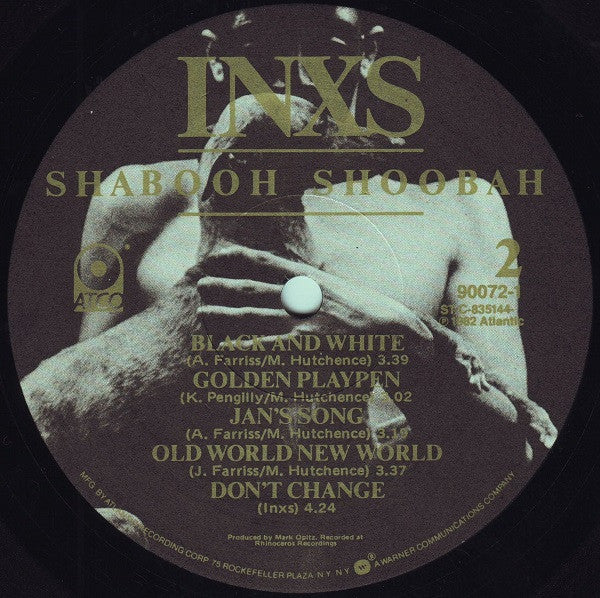 INXS : Shabooh Shoobah (LP, Album, All)