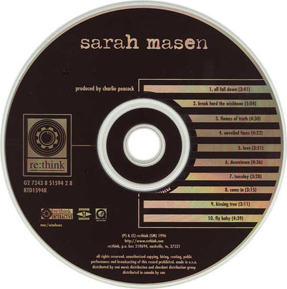 Sarah Masen : Sarah Masen (CD, Album, Enh)