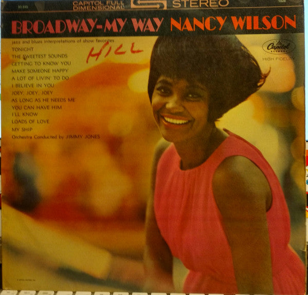 Nancy Wilson : Broadway - My Way (LP, Album)