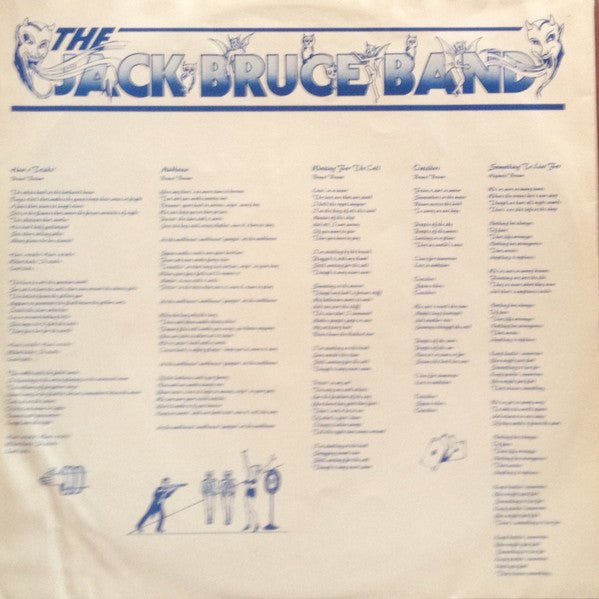 The Jack Bruce Band : How's Tricks (LP, Album)