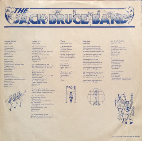 The Jack Bruce Band : How's Tricks (LP, Album)