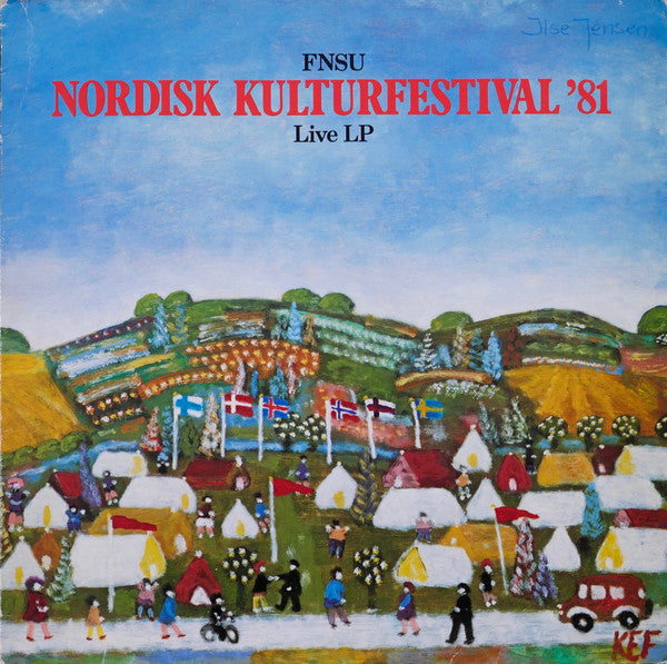 Various : FNSU Nordisk Kulturfestival '81 (Live LP) (LP)