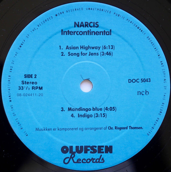 Narcis (2) : Intercontinental (LP)