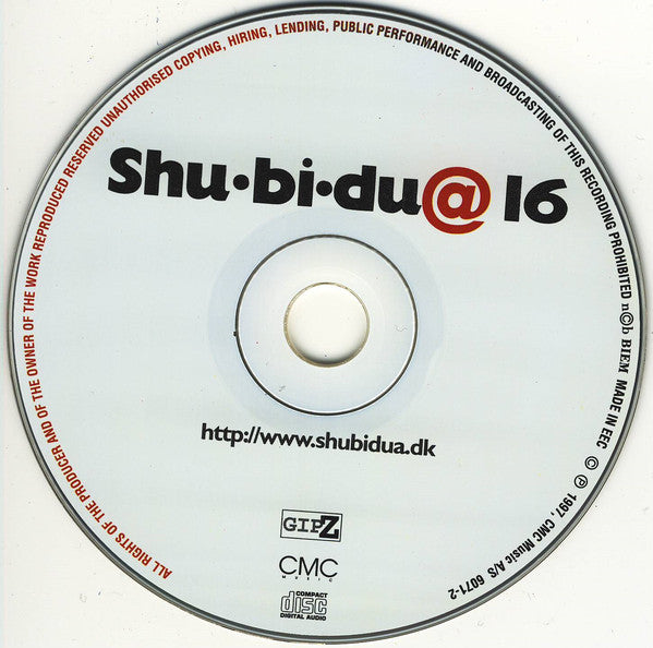 Shu-Bi-Dua : Shu•bi•du@ 16 (CD, Album)