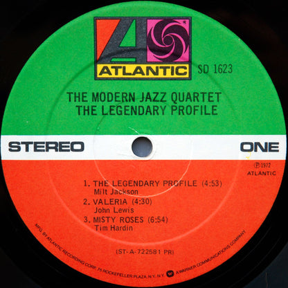 The Modern Jazz Quartet : The Legendary Profile (LP, Album, RE, PR )