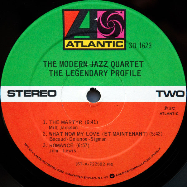 The Modern Jazz Quartet : The Legendary Profile (LP, Album, RE, PR )