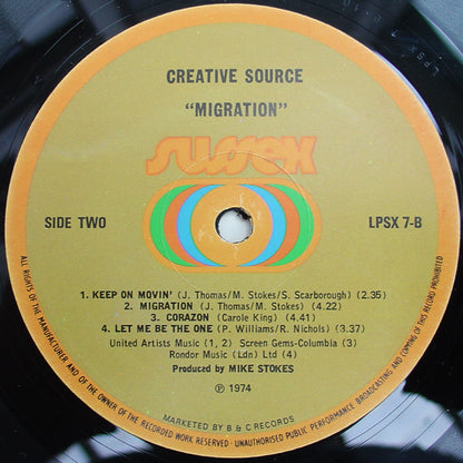 Creative Source : Migration (LP, Album)