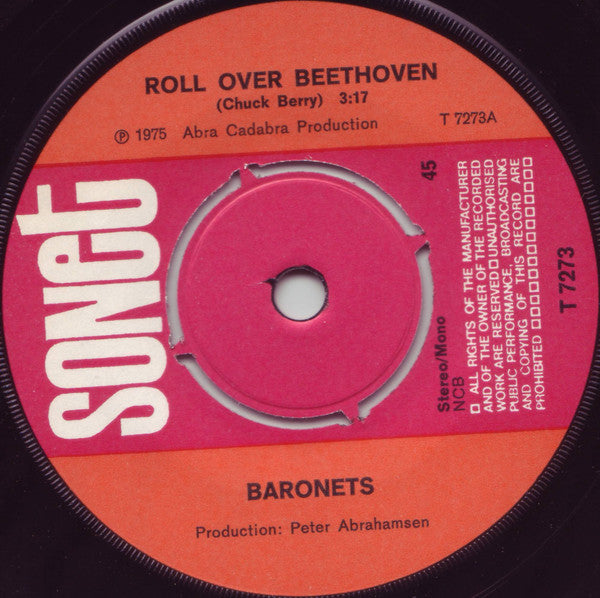 The Baronets : Roll Over Beethoven (7", Single)