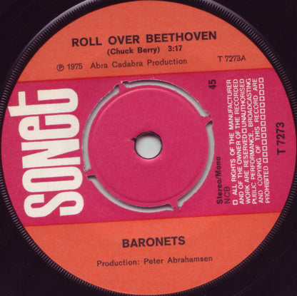 The Baronets : Roll Over Beethoven (7", Single)