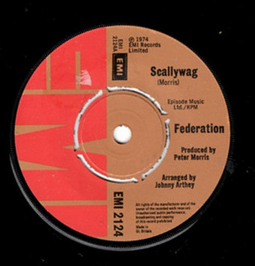 Federation (5) : Scallywag / Breakaway  (7", Single)