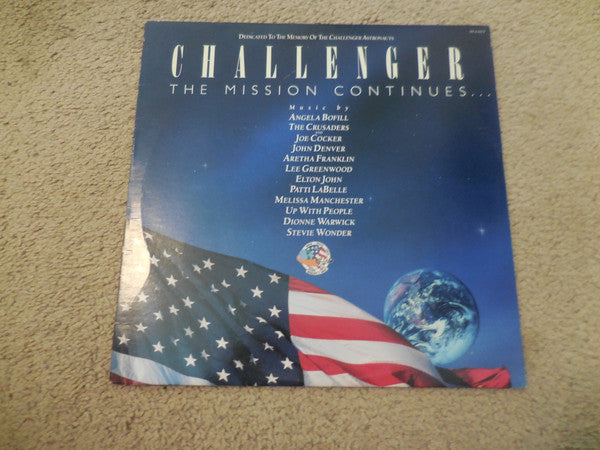 Various : Challenger - The Mission Continues (LP, Comp)