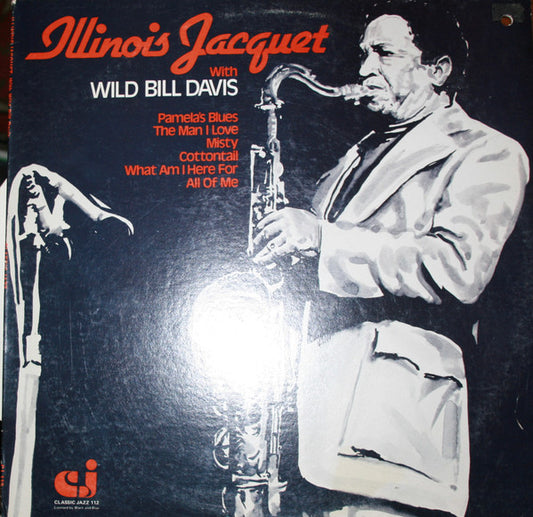 Illinois Jacquet, Wild Bill Davis : Illinois Jacquet With Wild Bill Davis  Vol.2  (LP, Album)