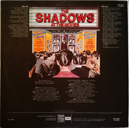 The Shadows : The Shadows At The Movies (LP, Comp)