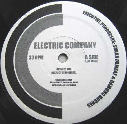 Electric Company (3) : Respect Life (12")