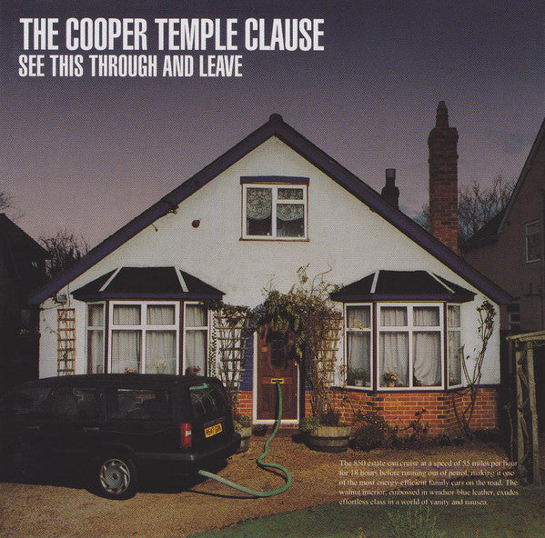 The Cooper Temple Clause : See This Through And Leave (CD, Album)