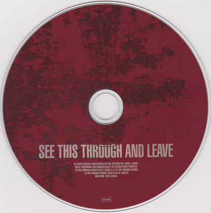 The Cooper Temple Clause : See This Through And Leave (CD, Album)