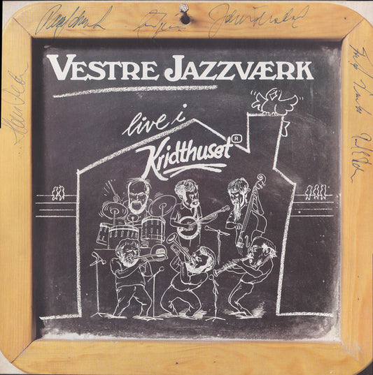 Vestre Jazzværk : Live I Kridthuset (LP, Album)