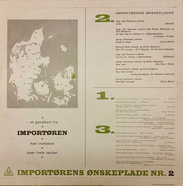 Various : Importørens Ønskeplade Nr. 2 (10")