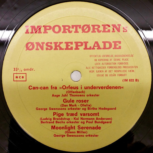 Various : Importørens Ønskeplade Nr. 2 (10")