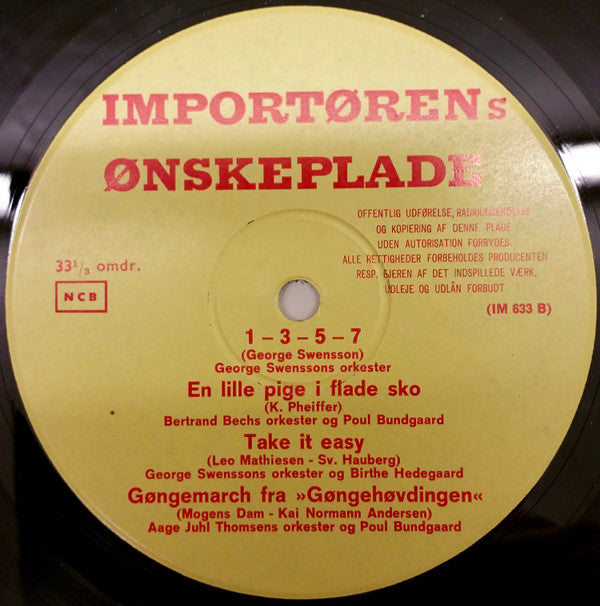 Various : Importørens Ønskeplade Nr. 3 (10")