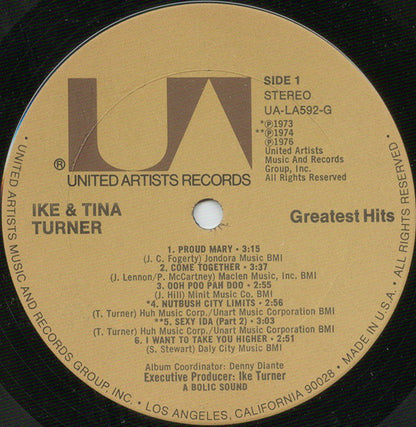 Ike & Tina Turner : Greatest Hits (LP, Comp)