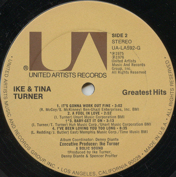 Ike & Tina Turner : Greatest Hits (LP, Comp)