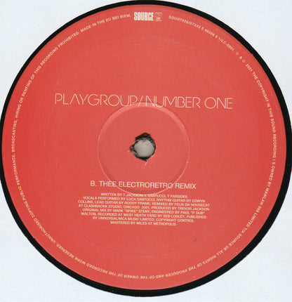 Playgroup : Number One (12", Single)