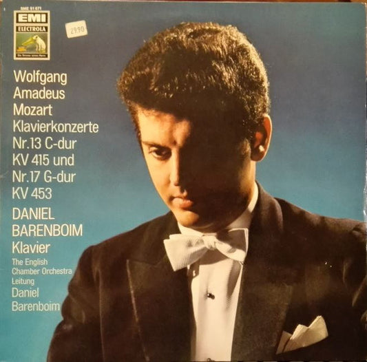 Wolfgang Amadeus Mozart - Daniel Barenboim, English Chamber Orchestra : Klavierkonzerte: No.13 C-Dur K.415 / No.17  G-Dur K.453 (LP)