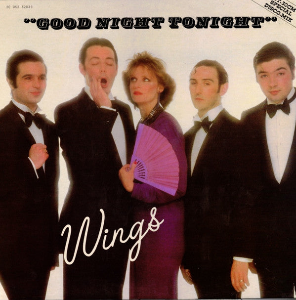 Wings (2) : Good Night Tonight (Special Disco-Mix) (12", Maxi)