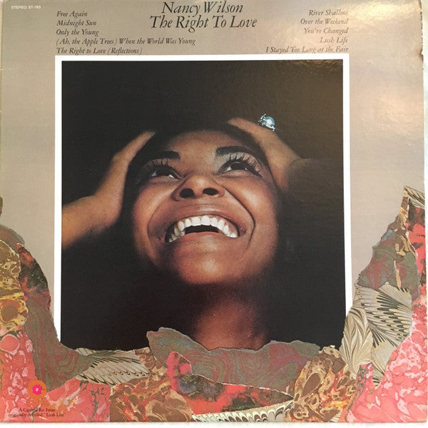 Nancy Wilson : The Right To Love (LP, Album, RE)