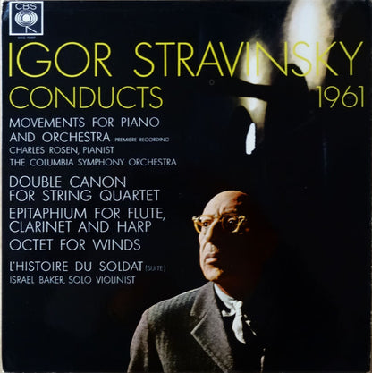 Igor Stravinsky : Igor Stravinsky Conducts, 1961 (LP, Album, Mono)