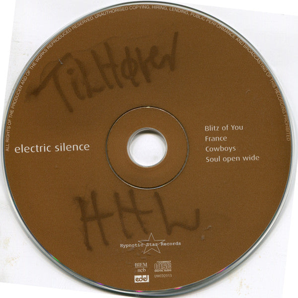 Electric Silence : Blitz Of You (CD, EP, Dig)