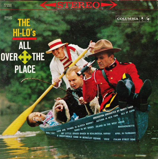 The Hi-Lo's : All Over The Place (LP, Album)