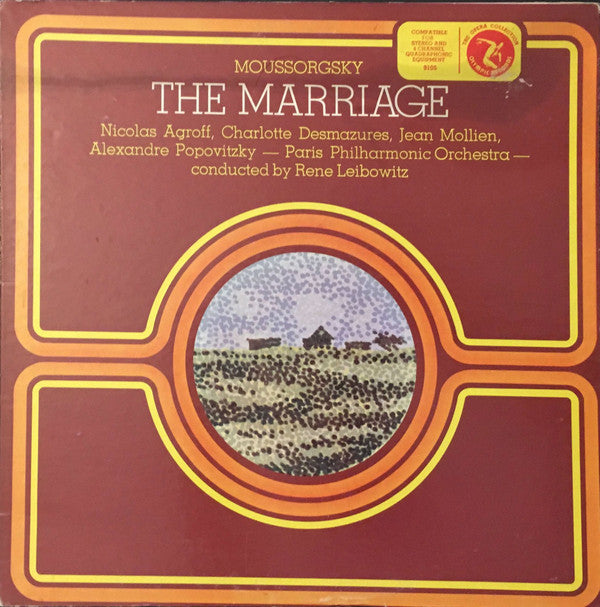 Modest Mussorgsky - Orchestre Philharmonique De Paris (2), René Leibowitz : The Marriage (LP, Album, Quad)